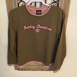 “NEW” Harley Davidson long sleeve top size M